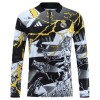 Real Madrid Marvel Sweat d'Entraînement Quart-Zip Noire 2026-27