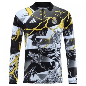 Real Madrid Marvel Sweat d'Entraînement Quart-Zip Noire 2026-27