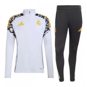 Real Madrid Sweat d'Entraînement Quart-Zip Blanche 2026-27