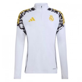 Real Madrid Sweat d'Entraînement Quart-Zip Blanche 2026-27