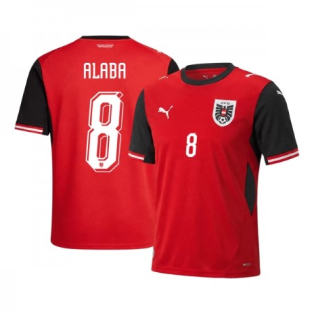 Maillot Foot Autriche Alaba 8 Domicile Coupe du Monde 2026 Maillot Foot Autriche Alaba 8 Domicile Coupe du Monde 2026
