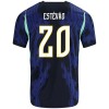 Maillot Foot Brésil Estevao 20 Exterieur Coupe du Monde 2026