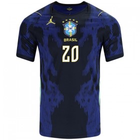 Maillot Foot Brésil Estevao 20 Exterieur Coupe du Monde 2026