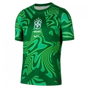 Maillot Foot Brésil Gardien Domicile Coupe du Monde 2026 Verte