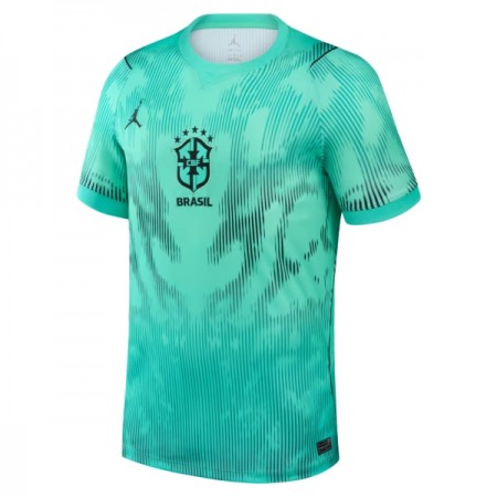 Maillot Foot Brésil Gardien Exterieur Coupe du Monde 2026 Verte Maillot Foot Brésil Gardien Exterieur Coupe du Monde 2026 Verte