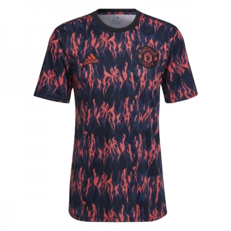 Maillot Foot Manchester United Pre-Match Noire 2025-26