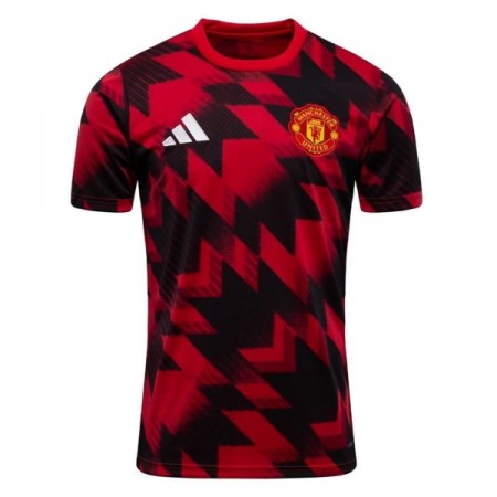 Maillot Foot Manchester United Pre-Match Rouge 2025-26