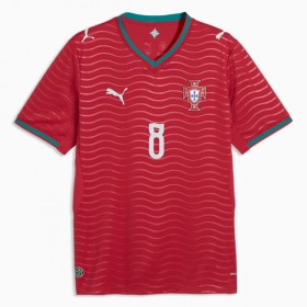 Maillot Foot Portugal B. Fernandes 8 Domicile Coupe du Monde 2026