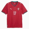 Maillot Foot Portugal Rafael Leao 17 Domicile Coupe du Monde 2026