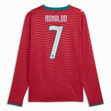 Maillot Foot Portugal Ronaldo 7 Domicile Coupe du Monde 2026 ML Maillot Foot Portugal Ronaldo 7 Domicile Coupe du Monde 2026 ML