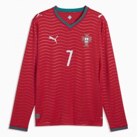 Maillot Foot Portugal Ronaldo 7 Domicile Coupe du Monde 2026 ML