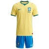 Tenue Enfant Brésil Domicile Coupe du Monde 2026 (+ Short) Tenue Enfant Brésil Domicile Coupe du Monde 2026 (+ Short)