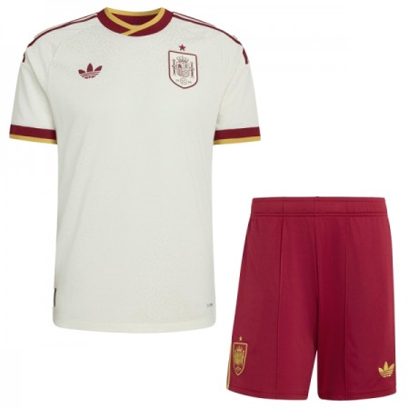 Tenue Enfant Espagne Exterieur Coupe du Monde 2026 (+ Short) Tenue Enfant Espagne Exterieur Coupe du Monde 2026 (+ Short)