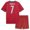 Tenue Enfant Portugal Ronaldo 7 Domicile Coupe du Monde 2026 (+ Short) Tenue Enfant Portugal Ronaldo 7 Domicile Coupe du Monde 2026 (+ Short)