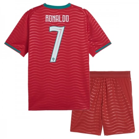 Tenue Enfant Portugal Ronaldo 7 Domicile Coupe du Monde 2026 (+ Short) Tenue Enfant Portugal Ronaldo 7 Domicile Coupe du Monde 2026 (+ Short)