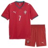Tenue Enfant Portugal Ronaldo 7 Domicile Coupe du Monde 2026 (+ Short)