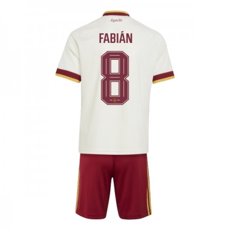 Tenue Enfant Espagne Fabian 8 Exterieur Coupe du Monde 2026 (+ Short) Tenue Enfant Espagne Fabian 8 Exterieur Coupe du Monde 2026 (+ Short)