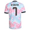 Maillot Foot Belgique De Bruyne 7 Exterieur Coupe du Monde 2026