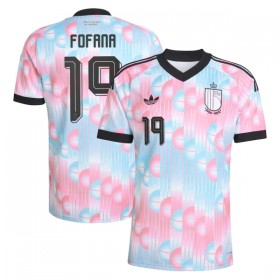 Maillot Foot Belgique Fofana 19 Exterieur Coupe du Monde 2026