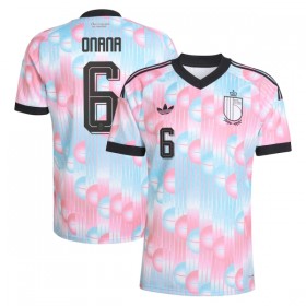 Maillot Foot Belgique Onana 6 Exterieur Coupe du Monde 2026