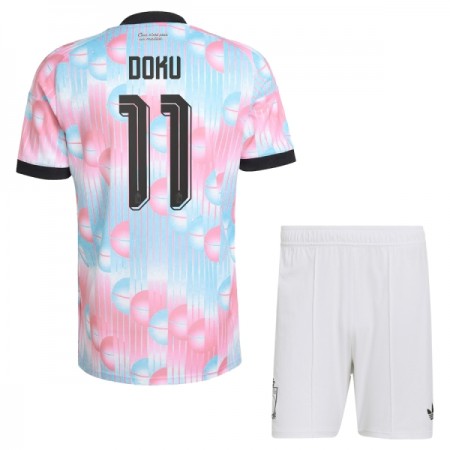 Tenue Enfant Belgique Doku 11 Exterieur Coupe du Monde 2026 (+ Short) Tenue Enfant Belgique Doku 11 Exterieur Coupe du Monde 2026 (+ Short)
