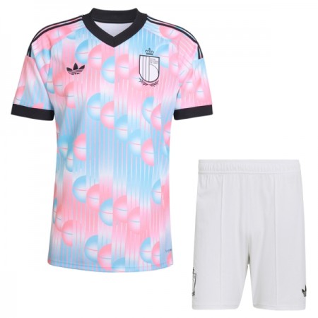 Tenue Enfant Belgique Exterieur Coupe du Monde 2026 (+ Short) Tenue Enfant Belgique Exterieur Coupe du Monde 2026 (+ Short)