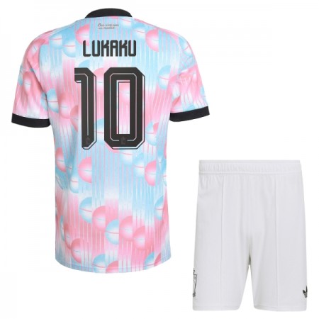 Tenue Enfant Belgique Lukaku 10 Exterieur Coupe du Monde 2026 (+ Short) Tenue Enfant Belgique Lukaku 10 Exterieur Coupe du Monde 2026 (+ Short)