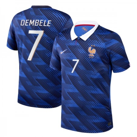 Maillot Foot France O. Dembele 7 Domicile Coupe du Monde 2026 Maillot Foot France O. Dembele 7 Domicile Coupe du Monde 2026