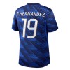Maillot Foot France Theo Hernandez 19 Domicile Coupe du Monde 2026