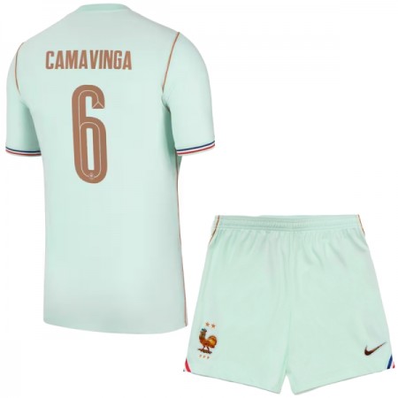 Tenue Enfant France Camavinga 6 Exterieur Coupe du Monde 2026 (+ Short) Tenue Enfant France Camavinga 6 Exterieur Coupe du Monde 2026 (+ Short)
