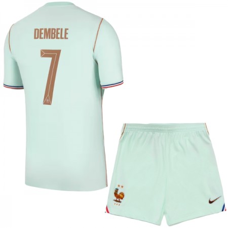 Tenue Enfant France O. Dembele 7 Exterieur Coupe du Monde 2026 (+ Short) Tenue Enfant France O. Dembele 7 Exterieur Coupe du Monde 2026 (+ Short)