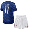 Tenue Enfant France Olise 11 Domicile Coupe du Monde 2026 (+ Short) Tenue Enfant France Olise 11 Domicile Coupe du Monde 2026 (+ Short)