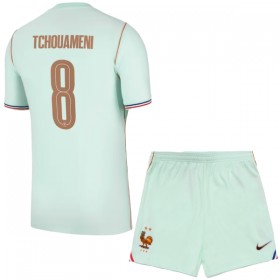 Tenue Enfant France Tchouameni 8 Exterieur Coupe du Monde 2026 (+ Short)