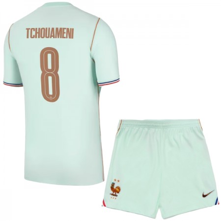 Tenue Enfant France Tchouameni 8 Exterieur Coupe du Monde 2026 (+ Short) Tenue Enfant France Tchouameni 8 Exterieur Coupe du Monde 2026 (+ Short)