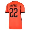 Maillot Foot Pays-Bas Dumfries 22 Domicile Coupe du Monde 2026 Maillot Foot Pays-Bas Dumfries 22 Domicile Coupe du Monde 2026