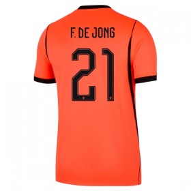 Maillot Foot Pays-Bas Frenkie de Jong 21 Domicile Coupe du Monde 2026
