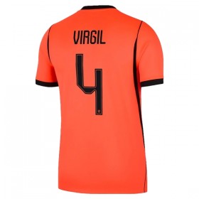 Maillot Foot Pays-Bas Virgil 4 Domicile Coupe du Monde 2026