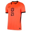 Tenue Enfant Pays-Bas Frenkie de Jong 21 Domicile Coupe du Monde 2026 (+ Short)