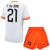Tenue Enfant Pays-Bas Frenkie de Jong 21 Exterieur Coupe du Monde 2026 (+ Short) Tenue Enfant Pays-Bas Frenkie de Jong 21 Exterieur Coupe du Monde 2026 (+ Short)