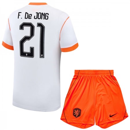 Tenue Enfant Pays-Bas Frenkie de Jong 21 Exterieur Coupe du Monde 2026 (+ Short) Tenue Enfant Pays-Bas Frenkie de Jong 21 Exterieur Coupe du Monde 2026 (+ Short)