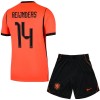 Tenue Enfant Pays-Bas Reijnders 14 Domicile Coupe du Monde 2026 (+ Short) Tenue Enfant Pays-Bas Reijnders 14 Domicile Coupe du Monde 2026 (+ Short)