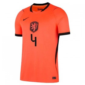 Tenue Enfant Pays-Bas Virgil 4 Domicile Coupe du Monde 2026 (+ Short)