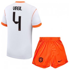 Tenue Enfant Pays-Bas Virgil 4 Exterieur Coupe du Monde 2026 (+ Short)