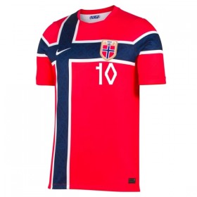 Maillot Foot Norvège Odegaard 10 Domicile Coupe du Monde 2026