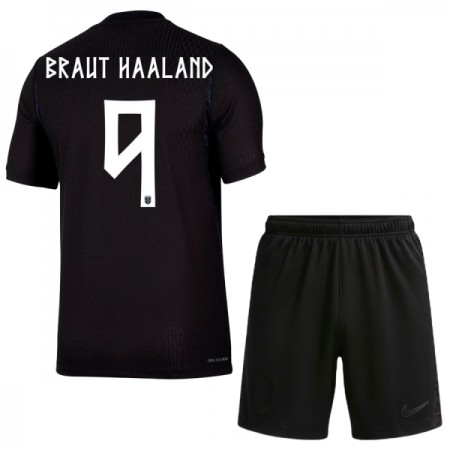 Tenue Enfant Norvège Haaland 9 Exterieur Coupe du Monde 2026 (+ Short) Tenue Enfant Norvège Haaland 9 Exterieur Coupe du Monde 2026 (+ Short)