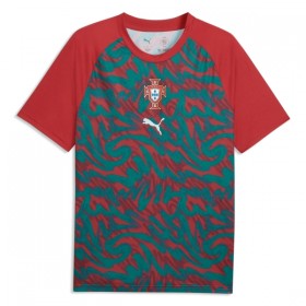 Maillot Foot Portugal Pre-Match Coupe du Monde 2026 Rouge