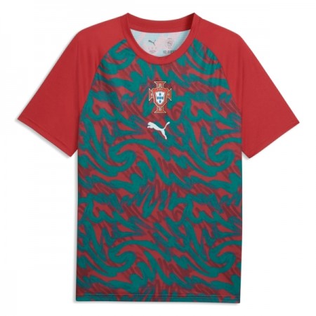Maillot Foot Portugal Pre-Match Coupe du Monde 2026 Rouge Maillot Foot Portugal Pre-Match Coupe du Monde 2026 Rouge