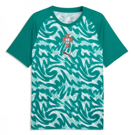 Maillot Foot Portugal Pre-Match Coupe du Monde 2026 Verte Maillot Foot Portugal Pre-Match Coupe du Monde 2026 Verte