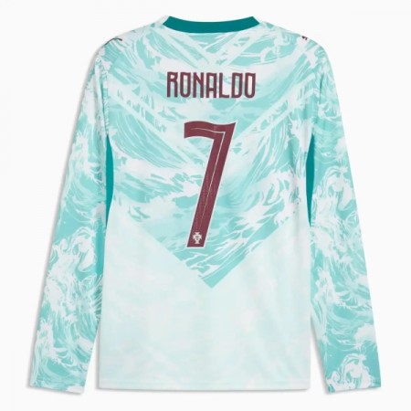 Maillot Foot Portugal Ronaldo 7 Exterieur Coupe du Monde 2026 ML Maillot Foot Portugal Ronaldo 7 Exterieur Coupe du Monde 2026 ML