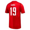Maillot Foot Canada Davies 19 Domicile Coupe du Monde 2026 Maillot Foot Canada Davies 19 Domicile Coupe du Monde 2026